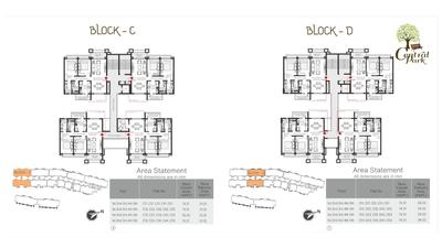 Floor Plan Image of 1300 Sq.ft 2 BHK Apartment / Flat for sale in Mapusa Goa for Rs. 17000000