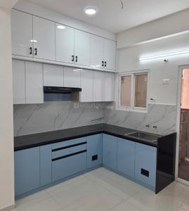 Kitchen Image of 1549 Sq.ft 3 BHK Apartment / Flat for rent in Rajapushpa Imperia, Tellapur Sangareddy for Rs. 50000