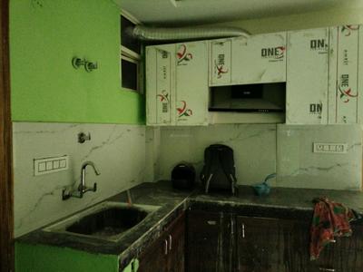 Kitchen Image of 550 Sq.ft 1 BHK Apartment / Flat for sale in Primex Krishna Apartment, Kulesara Greater Noida for Rs. 1995000