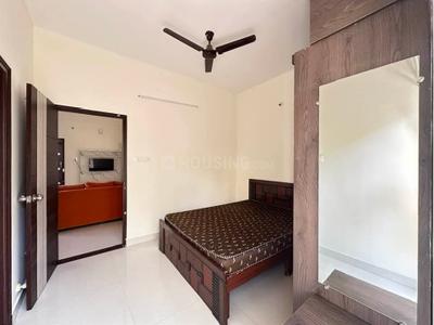 Bedroom Image of 650 Sq.ft 1 BHK Builder Floor for rent in HSR Layout Bengaluru for Rs. 33000