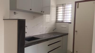 Kitchen Image of 750 Sq.ft 1 BHK Apartment / Flat for rent in Thanisandra Bengaluru for Rs. 22000