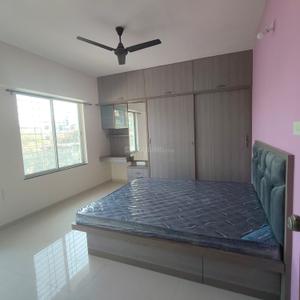Bedroom Image of 1256 Sq.ft 3 BHK Apartment / Flat for rent in Vastushodh Cavansite, Warje Pune for Rs. 36000