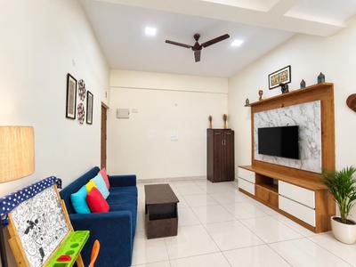 Living Room Image of 1221 Sq.ft 2 BHK Apartment / Flat for sale in Mahaveer Promenade, K R Puram Bengaluru for Rs. 12900000