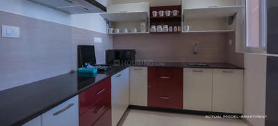 Kitchen Image of 987 Sq.ft 2 BHK Apartment / Flat for sale in Doshi Risington 2, Karapakkam Chennai for Rs. 12000000