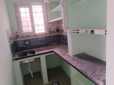 Kitchen Image of 800 Sq.ft 1 BHK Apartment / Flat for rent in Hafeezpet Hyderabad for Rs. 17000