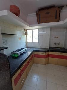 Kitchen Image of 750 Sq.ft 1 BHK Apartment / Flat for rent in Adajan Surat for Rs. 14000