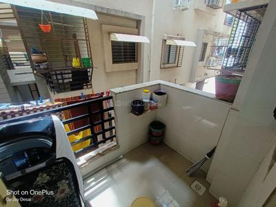Balcony Image of 855 Sq.ft 1 BHK Apartment / Flat for sale in Vastral Ahmedabad for Rs. 2500000