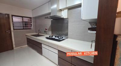 Kitchen Image of 1530 Sq.ft 4 BHK Independent House for sale in Thaltej Ahmedabad for Rs. 23000000