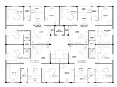 Image of 1050 Sq.ft 2 BHK Apartment / Flat for sale in Valasaravakkam, Chennai for Rs. 11000000
