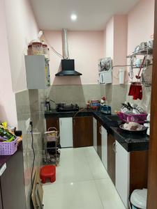 Kitchen Image of 300 Sq.ft 1 RK Studio for rent in Sector 46 Gurgaon for Rs. 21500