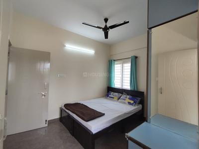 Bedroom Image of 900 Sq.ft 2 BHK Builder Floor for rent in Kadugodi Bengaluru for Rs. 30000
