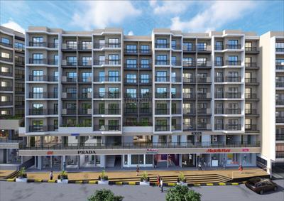 Image of 880 Sq.ft 2 BHK Apartment / Flat for sale in Hitech Park, Vangani, Thane for Rs. 2741000