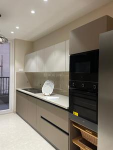 Kitchen Image of 2200 Sq.ft 4 BHK Apartment / Flat for sale in Skyline Elevate, Utrathiya Zirakpur for Rs. 16000000