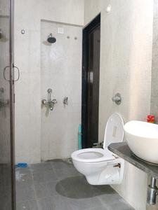 Common Bathroom Image of 750 Sq.ft 2 BHK Apartment / Flat for rent in Kasarvadavali Thane for Rs. 25000