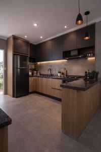 Kitchen Image of 993 Sq.ft 3 BHK Apartment / Flat for sale in Raunak Centrum, Chembur Mumbai for Rs. 29000000