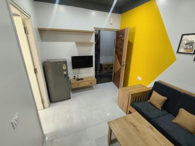 Hall Image of 660 Sq.ft 1 BHK Apartment / Flat for rent in Brookefield Bengaluru for Rs. 25000