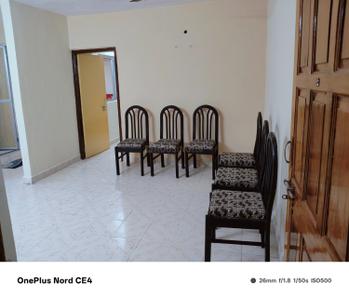 Living Room Image of 520 Sq.ft 1 BHK Apartment / Flat for rent in Siolim Goa for Rs. 20000