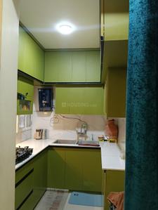 Kitchen Image of 855 Sq.ft 2 BHK Apartment / Flat for sale in Conscient Habitat Residences, Sector 78 Faridabad for Rs. 6525000