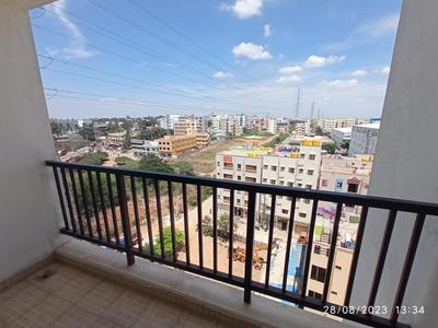 Balcony Image of 1040 Sq.ft 2 BHK Apartment / Flat for rent in Svamitva Emerald Square, Bommasandra Bengaluru for Rs. 27000