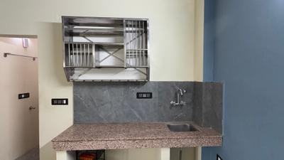 Kitchen Image of 150 Sq.ft 1 RK Independent House for rent in Rajpur Khurd Village New Delhi for Rs. 5000