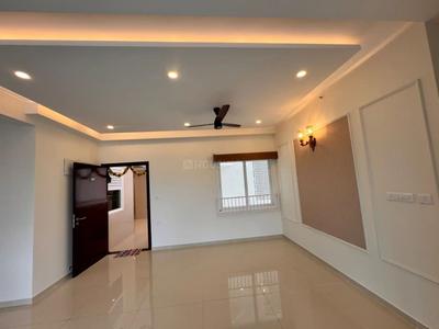 Hall Image of 1550 Sq.ft 3 BHK Apartment / Flat for rent in L And T Raintree Boulevard, Sahakara Nagar Bengaluru for Rs. 58000