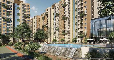 Image of 1062 Sq.ft 2 BHK Apartment / Flat for sale in Purva Zenium 2, Hosahalli, Bengaluru for Rs. 11500000