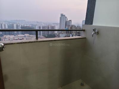 Balcony Image of 1020 Sq.ft 2 BHK Apartment / Flat for rent in Amanora Ascent Towers, Hadapsar Pune for Rs. 44000