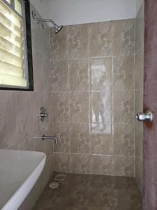 Common Bathroom Two Image of 610 Sq.ft 1 BHK Apartment / Flat for rent in VTP Purvanchal, Kesnand Pune for Rs. 13500
