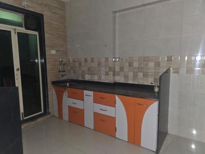 Kitchen Image of 610 Sq.ft 1 BHK Apartment / Flat for rent in Amar Raj VaibhavNX, Dombivli West Thane for Rs. 14000
