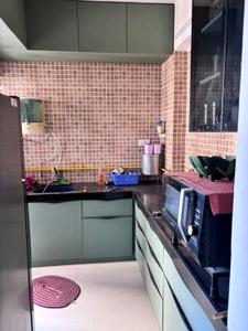 Kitchen Image of 1160 Sq.ft 2 BHK Apartment / Flat for sale in Pacifica North Enclave, Vaishno Devi Circle Ahmedabad for Rs. 6200000