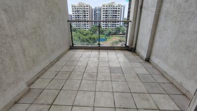 Balcony Image of 550 Sq.ft 1 BHK Apartment / Flat for sale in Gagan Micasaa, Wagholi Pune for Rs. 4000000