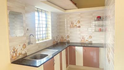 Kitchen Image of 750 Sq.ft 2 BHK Builder Floor for rent in Kumbalgodu Bengaluru for Rs. 16000