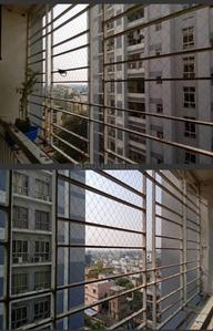 Balcony Image of 1125 Sq.ft 3 BHK Apartment / Flat for sale in Symphony Towers, Sarsuna Kolkata for Rs. 7300000