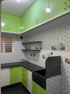 Kitchen Image of 600 Sq.ft 1 BHK Independent House for rent in JP Nagar Bengaluru for Rs. 18000