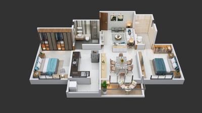 Image of 1960 Sq.ft 3 BHK Apartment / Flat for sale in Platinum Marvelle, Balewadi, Pune for Rs. 18500000
