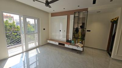 Living Room Image of 1650 Sq.ft 3 BHK Apartment / Flat for rent in Jakkur Bengaluru for Rs. 38000