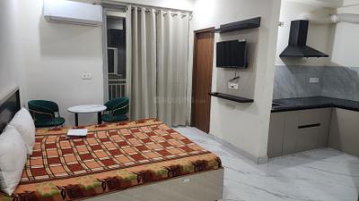 Bedroom Image of 530 Sq.ft 1 RK Apartment / Flat for rent in Karolan Ka Barh Jaipur for Rs. 15000