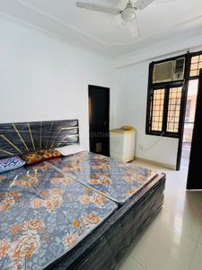Bedroom Image of 500 Sq.ft 1 BHK Independent House for rent in Saket RWA, Saket New Delhi for Rs. 15007