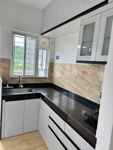 Kitchen Image of 487 Sq.ft 1 RK Apartment / Flat for sale in VTP Leonara Building G, Mahalunge Pune for Rs. 6400000