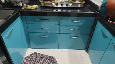 Kitchen Image of 550 Sq.ft 1 BHK Apartment / Flat for sale in Lodha Crown, Thane West Thane for Rs. 5800000