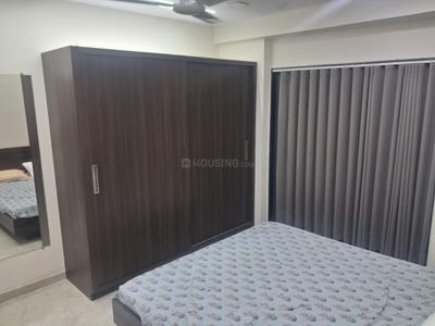 Bedroom Image of 1000 Sq.ft 3 BHK Apartment / Flat for rent in Sopan Heights, Dharam Nagar Rajkot for Rs. 23000