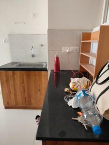 Kitchen Image of 333 Sq.ft 1 RK Apartment / Flat for rent in Sowparnika Columns, Thirumalashettyhally Bengaluru for Rs. 13000