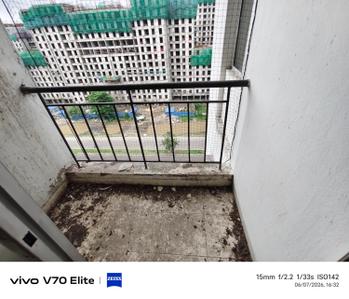 Balcony Image of 680 Sq.ft 2 BHK Apartment / Flat for sale in Shapoorji Pallonji Shukhobrishti, New Town Kolkata for Rs. 3800000
