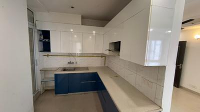 Kitchen Image of 1099 Sq.ft 3 BHK Apartment / Flat for rent in Aditya City Apartment Ghaziabad, Wave City Ghaziabad for Rs. 18700