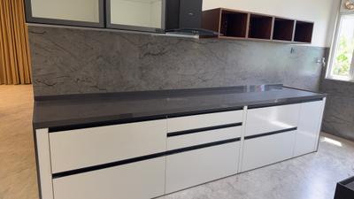 Kitchen Image of 1350 Sq.ft 3 BHK Apartment / Flat for sale in Nirman Cosmopolis, Tathawade Pune for Rs. 16700000
