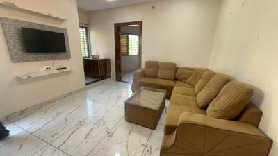 Living Room Image of 1500 Sq.ft 1 BHK Builder Floor for rent in Scheme No 114 Indore for Rs. 23000