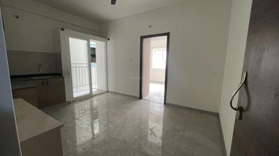 Living Room Image of 624 Sq.ft 1 BHK Apartment / Flat for rent in Whitefield Bengaluru for Rs. 20000