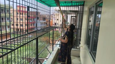 Balcony Image of 2000 Sq.ft 3 BHK Apartment / Flat for rent in Mundeshwari Orbit Tower A B C, Danapur Patna for Rs. 22000