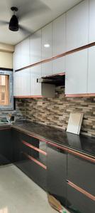 Kitchen Image of 1100 Sq.ft 2 BHK Builder Floor for rent in Kachnar Barsana, Rameshwaram Colony Jabalpur for Rs. 14000