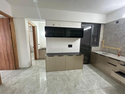 Kitchen Image of 2100 Sq.ft 3 BHK Apartment / Flat for rent in Keshav Elitus, Randesan Gandhinagar for Rs. 28000